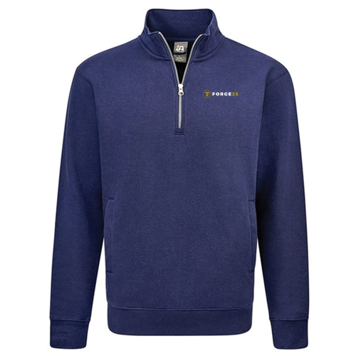 Unisex J America Fleece 1/4 zip -- True Navy