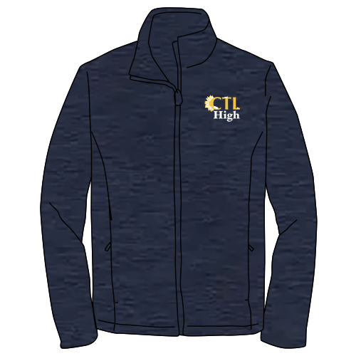 CTL High Soft Shell Jacket -- Navy Heather