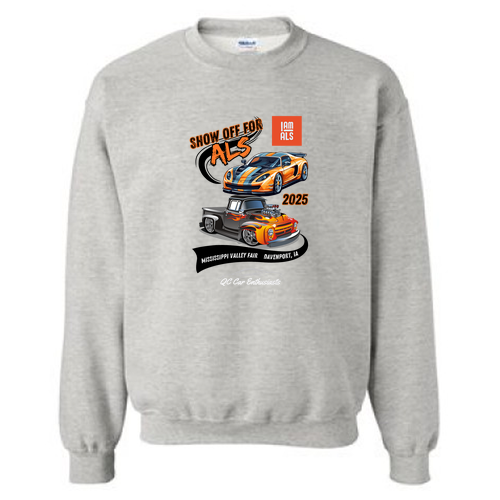 Gildan Heavy Blend Crew Neck Sweatshirt -- Ash