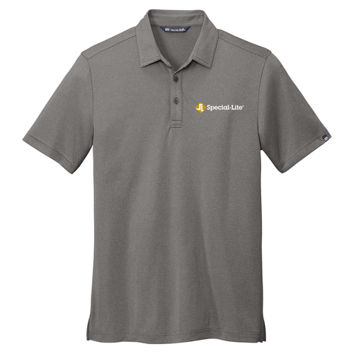 TravisMathew Coto Performance Polo -- Quiet Shade Grey Heather