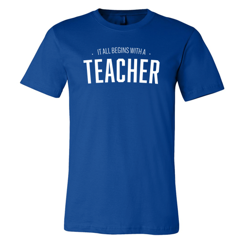 Bella Canvas Unisex Jersey T-Shirt -- True Royal