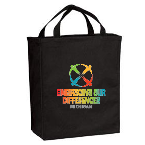 Port and Company Grocery Tote -- Black