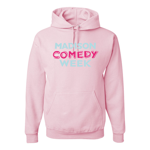 Jerzees 8 oz 50/50 Nublend Adult Hooded Sweatshirt -- Classic Pink