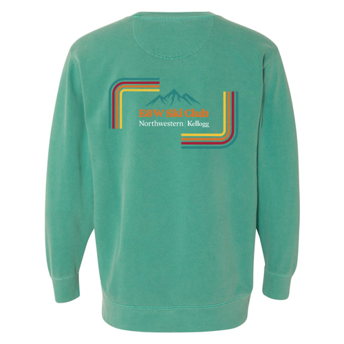 Comfort Colors Crewneck Sweatshirt -- Seafoam