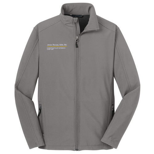 Port Authority Core Soft Shell Jacket -- Deep Smoke