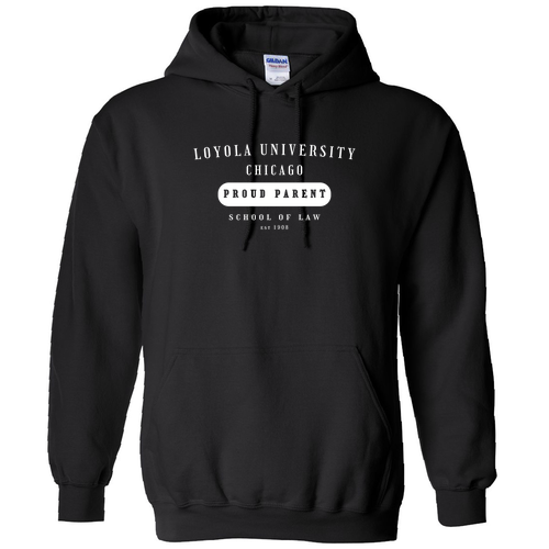 Class of '26 Proud Parents Hoodie -- Black