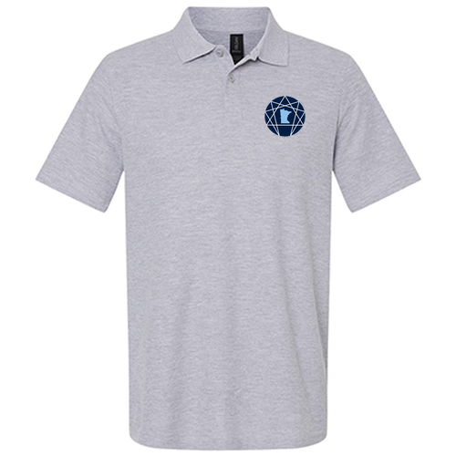 Gildan Adult Softstyle Pique Polo -- Sport Grey