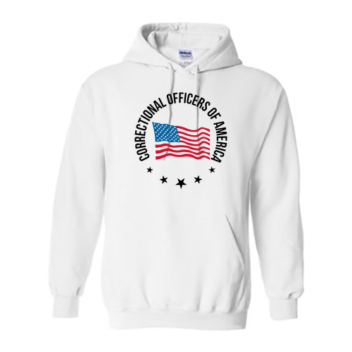 Gildan Heavy Blend Hooded Sweatshirt -- White