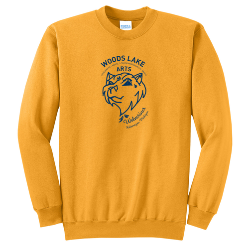 Port and Company Classic Crewneck Sweatshirt -- Gold