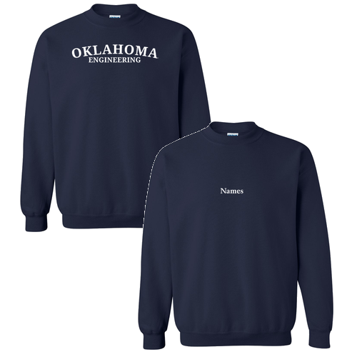 Gildan Heavy Blend Crew Neck Sweatshirt -- Navy