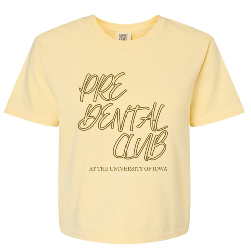 Comfort Colors Women's Garment-Dyed Heavyweight Boxy T-Shirt -- Butter