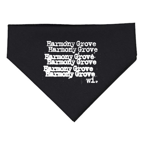 Doggie Skins USA-Made Doggie Bandana -- Black