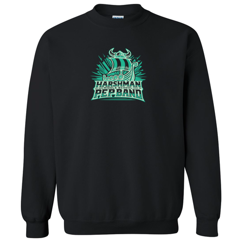 Gildan Heavy Blend Crew Neck Sweatshirt -- Black