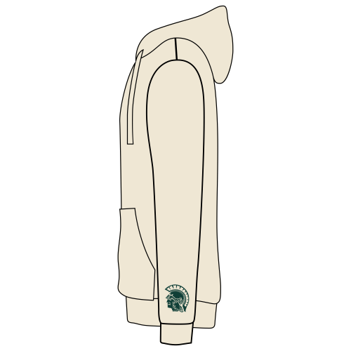 District V.I.T. Heavyweight Fleece Hoodie -- Griege
