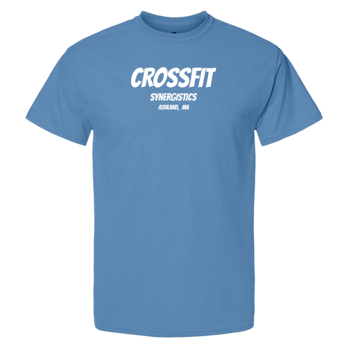 Hanes Essential ComfortSoft Short Sleeve Tee --CrossFit  Denim Blue