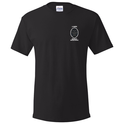 Hanes Essential ComfortSoft Short Sleeve Tee -- Black