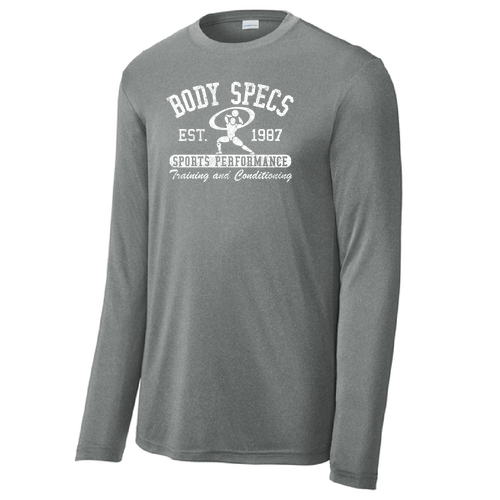Long Sleeve Competitor -- Iron Grey