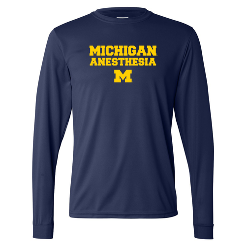 Longsleeve Performance T-Shirt -- Navy