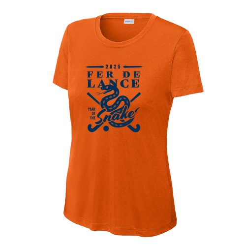 Ladies Sport Tek Competitor Wicking Tee -- Deep Orange