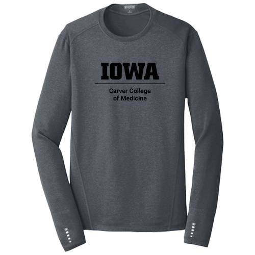 OGIO Endurance Long Sleeve Pulse Crew -- Gear Grey