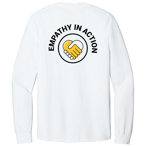 Port and Company Long Sleeve T Shirt -- White