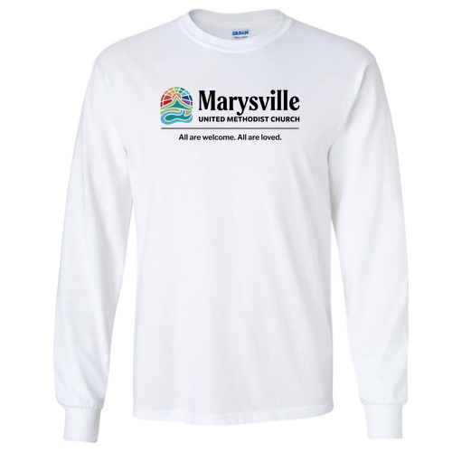 Gildan Ultra Cotton Longsleeve Basic T-Shirt -- White