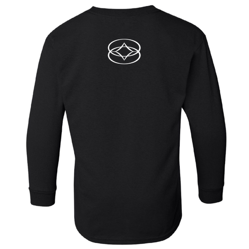 Gildan Youth Heavy Cotton Longsleeve -- Black