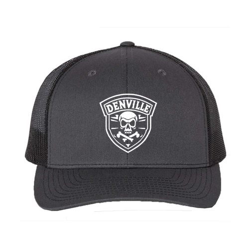We Own The Night -- Trucker Snapback Hat -- Black