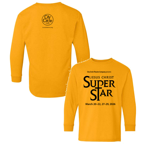 Gildan Youth Heavy Cotton Longsleeve -- Gold