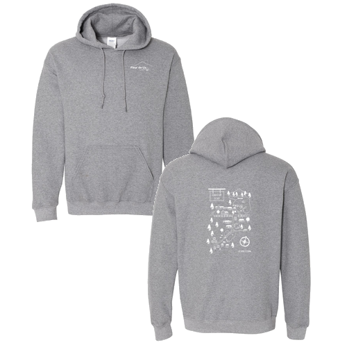 Gildan Heavy Blend Hooded Sweatshirt -- Graphite Heather
