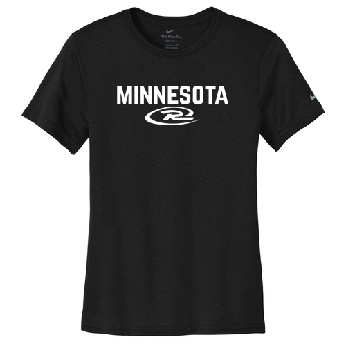 Nike Women's Swoosh Sleeve rLegend Tee -- Black
