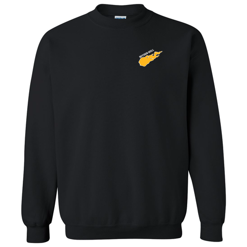 Gildan Heavy Blend Crew Neck Sweatshirt -- Black