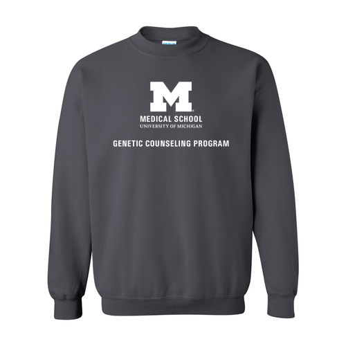Mens/Unisex Gildan Heavy Blend Crewneck Sweatshirt -- Charcoal