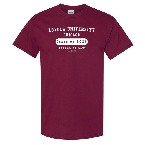 Class of 2026 T-Shirt -- Maroon