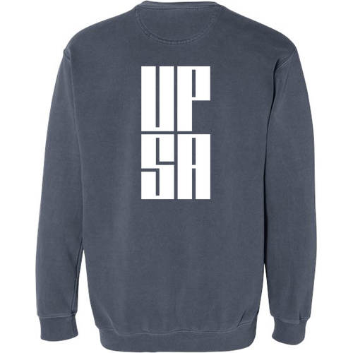 Comfort Colors Adult Crewneck Sweatshirt -- Denim