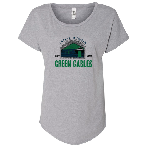 Next Level Ladies Ideal Dolman -- Heather Grey