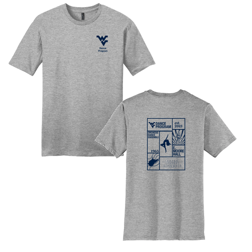 District Threads Very Important Tee -- Light Heather Grey