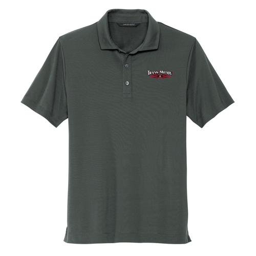 Unisex Stretch Jersey Polo -- Anchor Grey