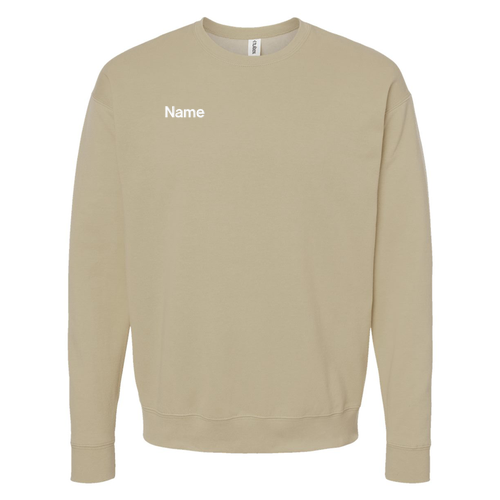 Tultex Fleece Crewneck Sweatshirt -- Sand