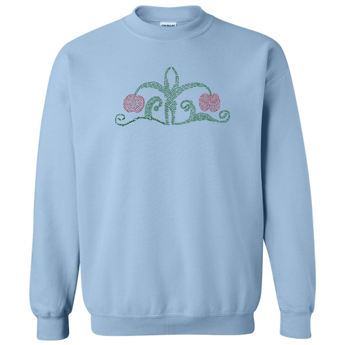 Gildan Heavy Blend Crew Neck Sweatshirt -- Light Blue
