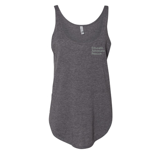 Next Level Ladies Festival Tank -- Charcoal
