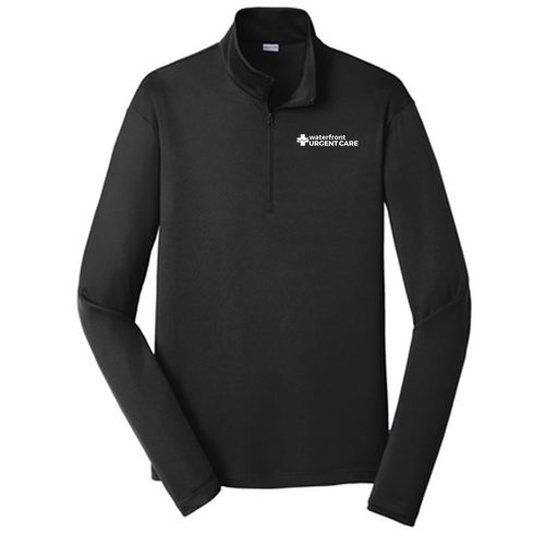 Sport-Tek PosiCharge Competitor Quarter Zip Pullover -- Black