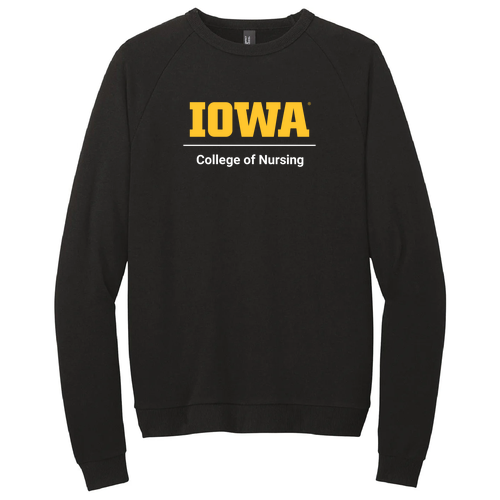 District Perfect Tri Fleece Crewneck Sweatshirt -- Black