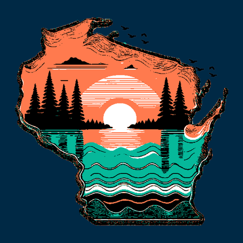 Gildan Heavy Blend Hooded Sweatshirt -- Navy