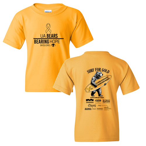 Gildan Heavy Cotton Basic Youth T-Shirt --- Gold