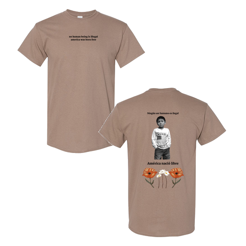 Gildan Heavy Cotton Basic T-Shirt -- Brown Savana