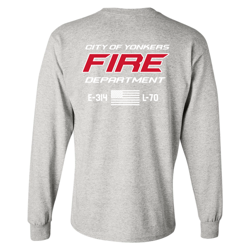 Station 14 Long Sleeve Tee -- Ash