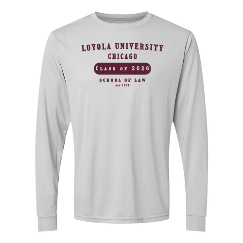 Class of 2026 Performance Long sleeve -- Silver