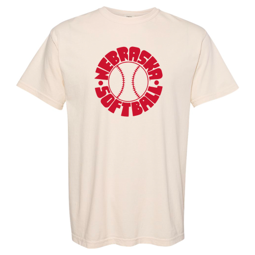 Retro Ivory Garment Dyed Tee