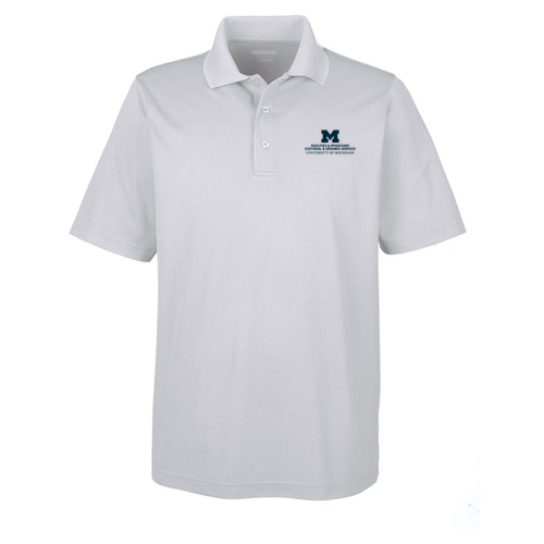 Mens/Unisex Ash City Core 365 Origin Performance Pique Polo -- Platinum, $19